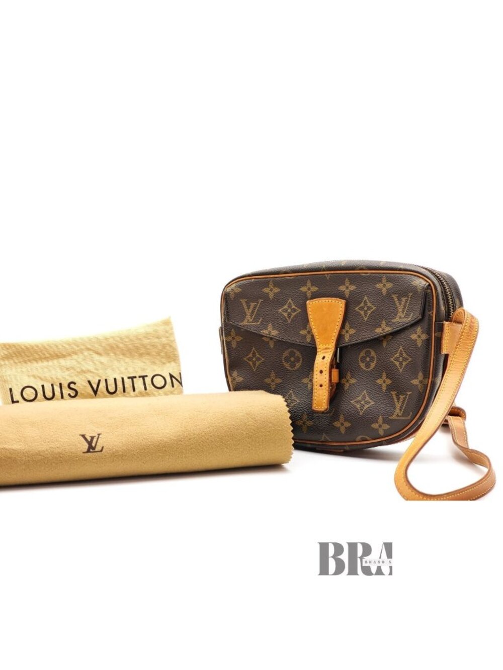 Louis Vuitton Monogram Jeune Fille Shoulder Bag Small Brown